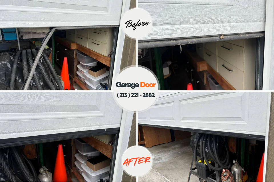 Before and after: garage door repair near me Coalville